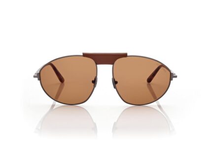 LEATHER INSERT KEN SUNGLASSES